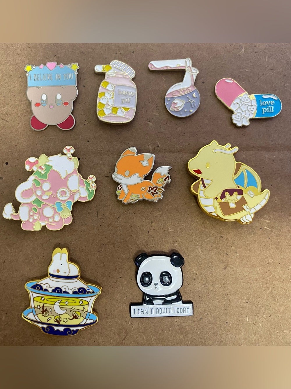 Cute Enamel Pin Bundle